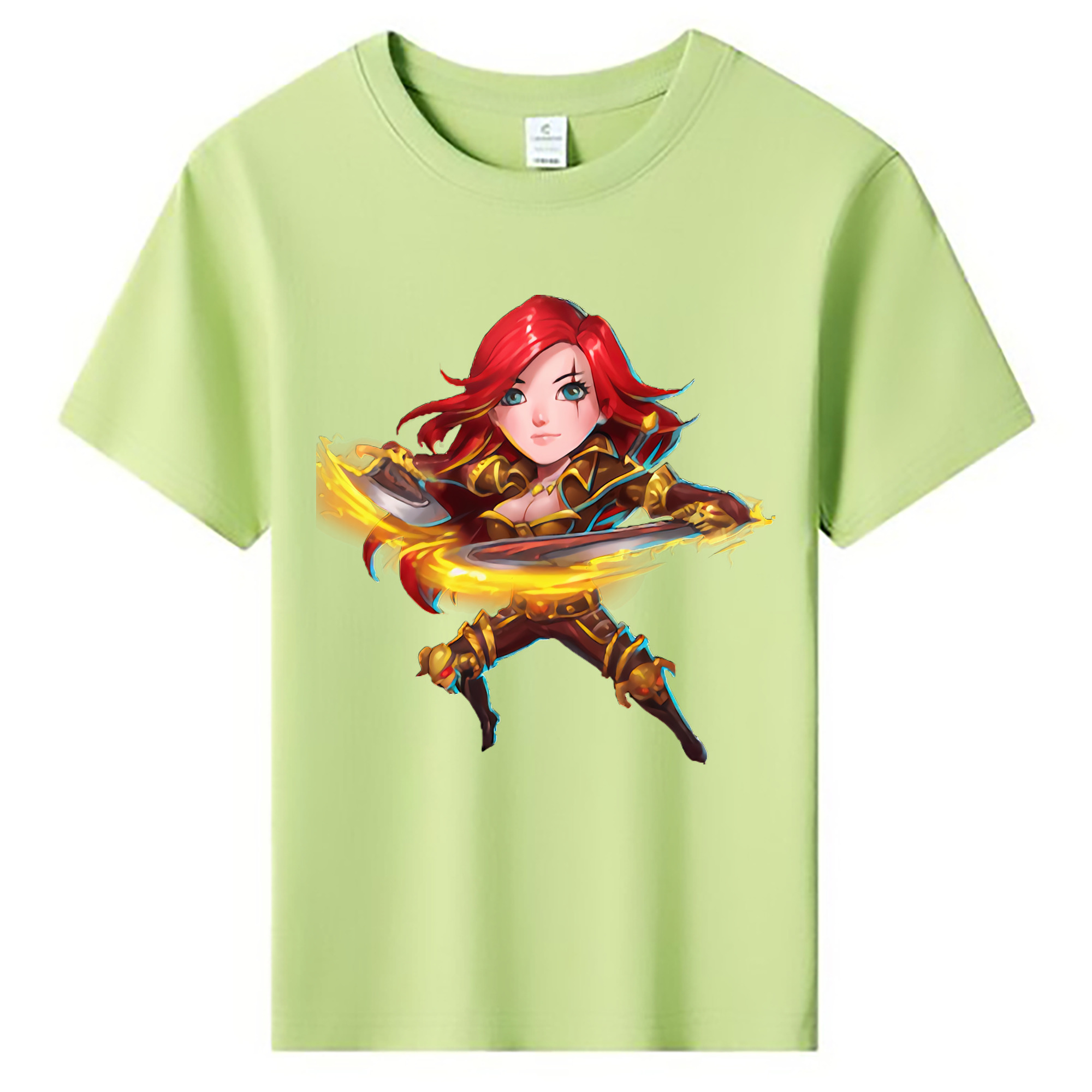 （画像用） リーグ・オブ・レジェンド League of Legends LOL 綿100％キッズTシャツ（フロントプリント）